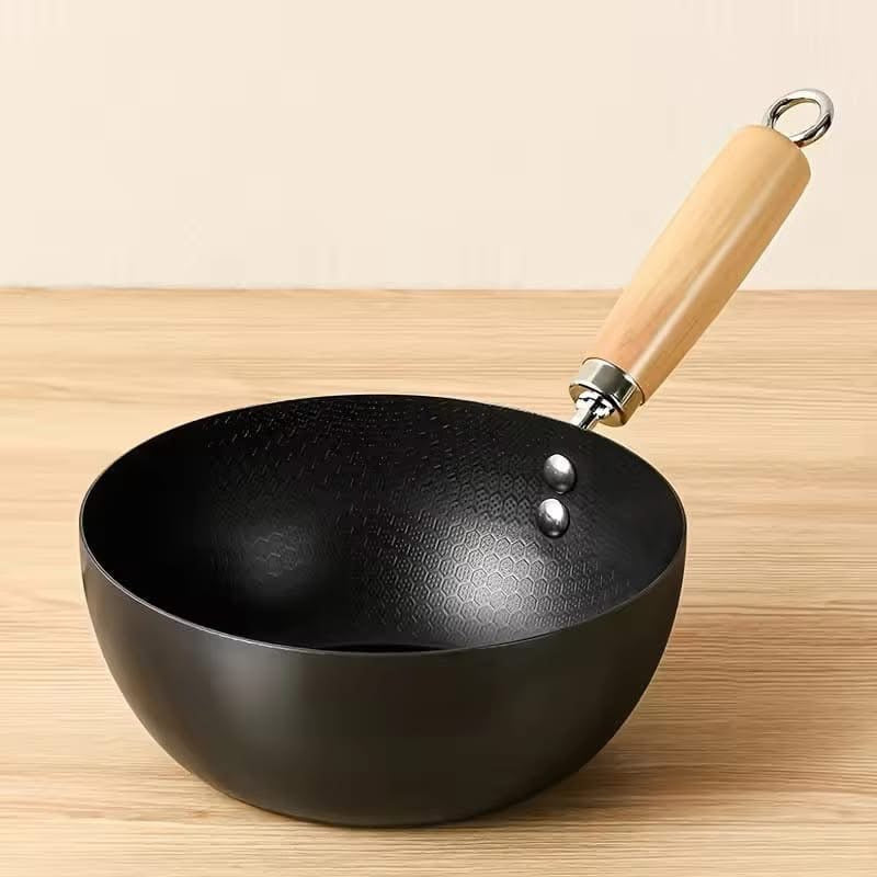 Non-Stick Wok Pan with Wooden Handle