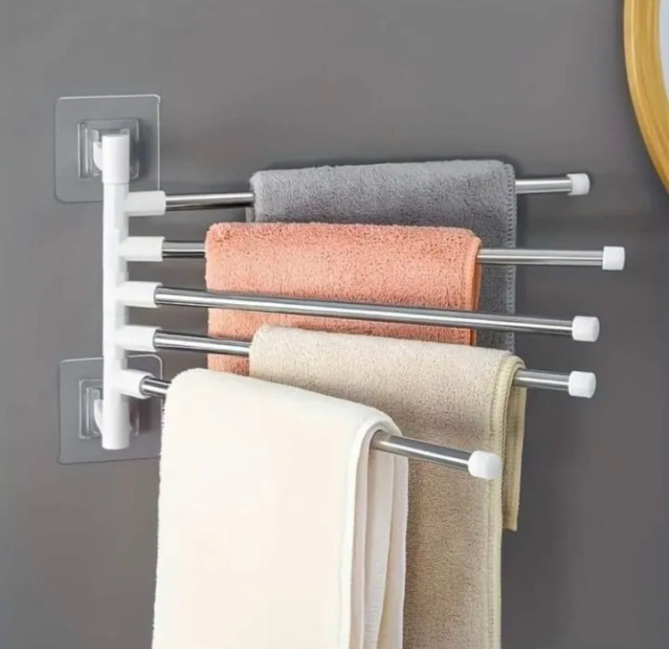 Self Adhesive Wall Rotatable Towel Holder