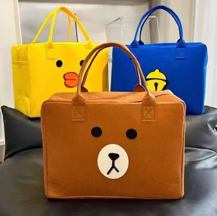 Large Capacity Cute Portable Multipurpose Bear Bag