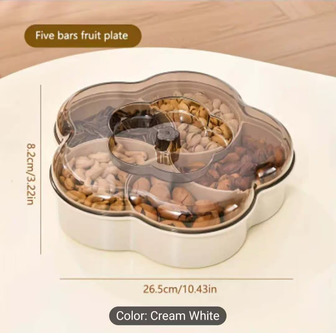 Durable Large Capacity Candy Dry Fruits Storage Box with Lid