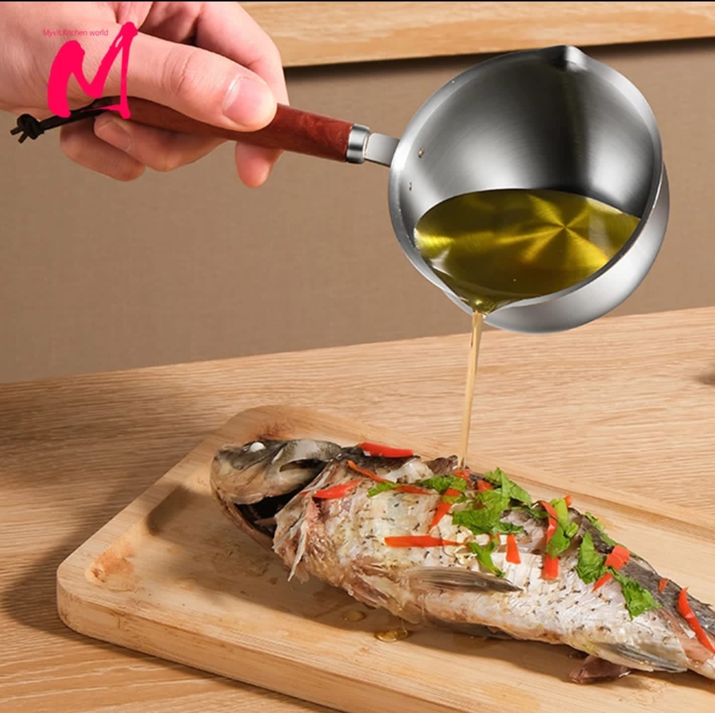 Stainless Steel Hot Oil Multipurpose Saucepan