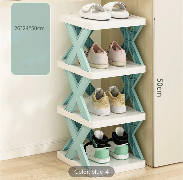 Multi-layer Foldable Detachable Shoe Rack