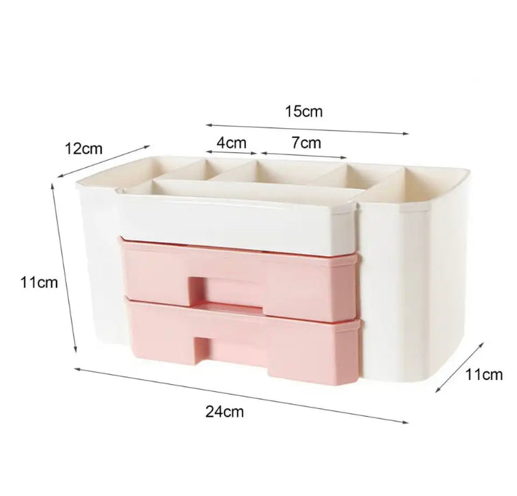 Large Capacity Cosmetics Makeup Drawer Organizer