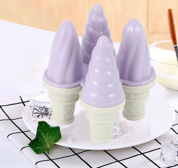 New 4 in 1 Summer Home Diy Ice Cream/Popsicles Mould
