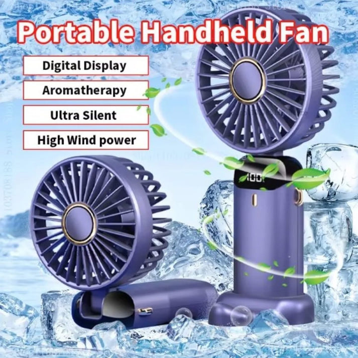 Rechargeable Foldable Hand Fan