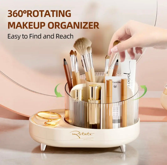 360 Rotating Makeup Cosmetics Organizer