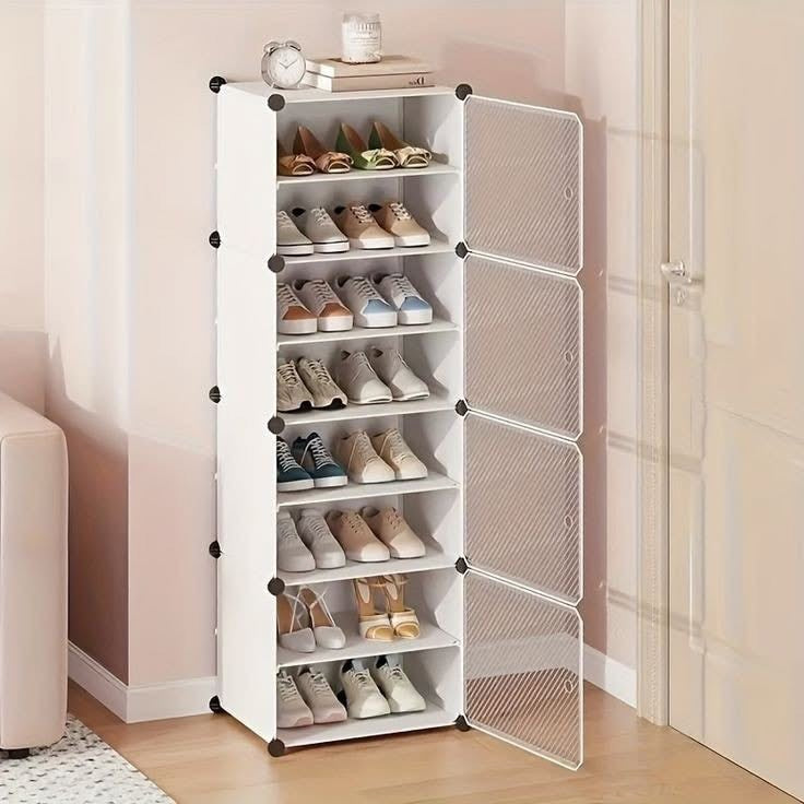 Modern Metal Shoe Cabinets Rack for Living Room
