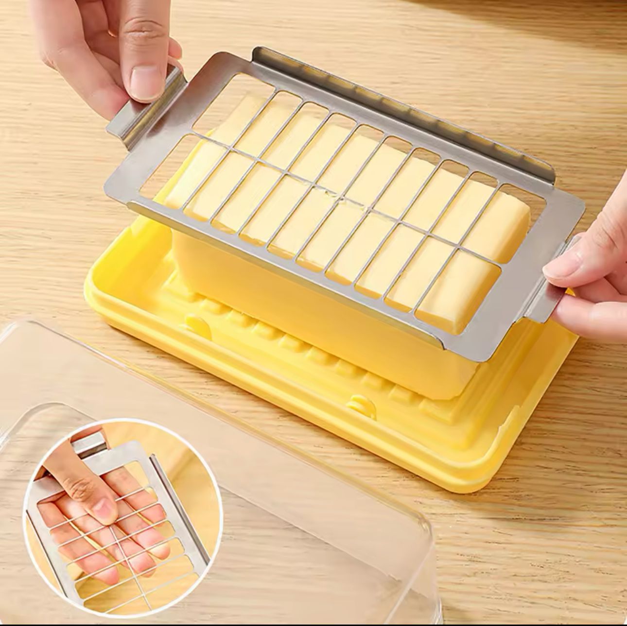 Butter/Chesse Cutting Fresh Keeping Box with Lid