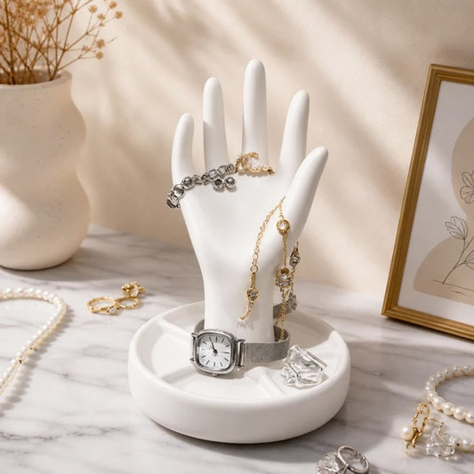 Unique Hand Shape Jewellery Stand for Vanity