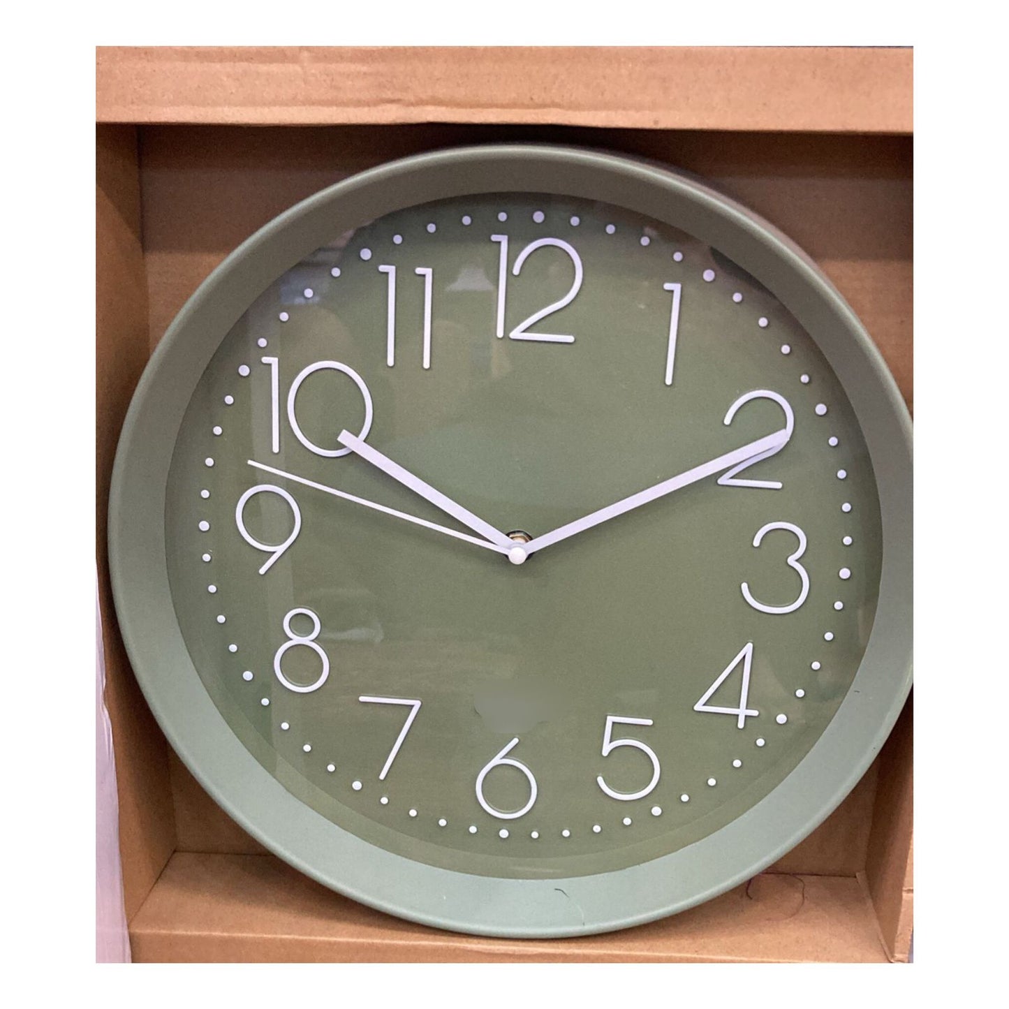 12 Inches Modern Minimalist Round Wall Clock