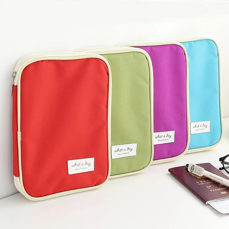 Multifunctional Passport Storage Travel Documents Wallet
