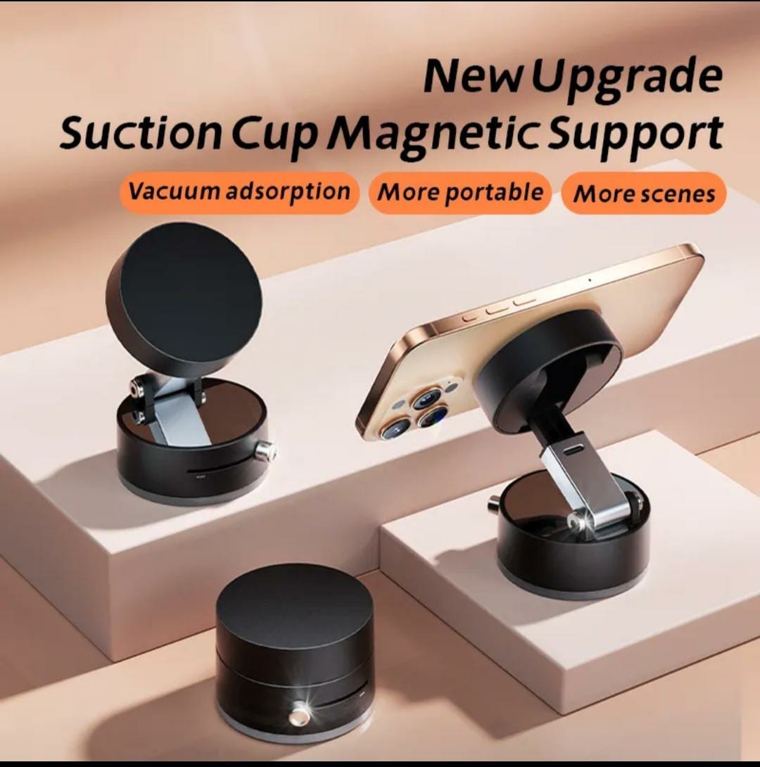 Foldable Portable Magnetic Mobile Phone Holder for All Mobile Types