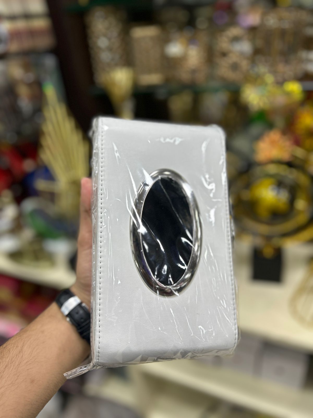 PU Leather Tissue Box