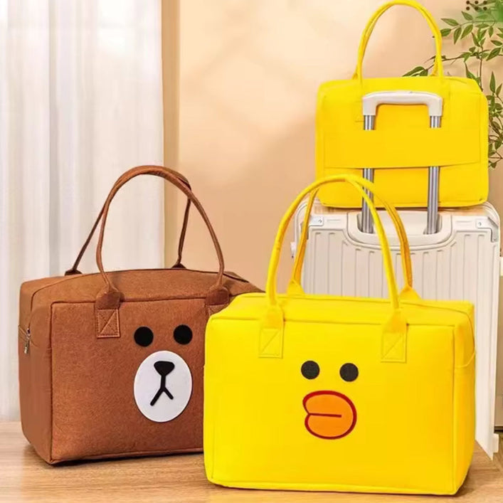 Large Capacity Cute Portable Multipurpose Bear Bag
