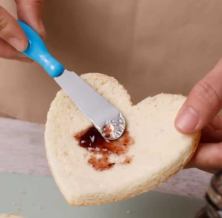 6 Pcs Stainless Steel Butter Jam Spread Knife Set