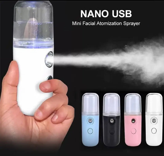 Nano Rechargeable Facial Face Steamer