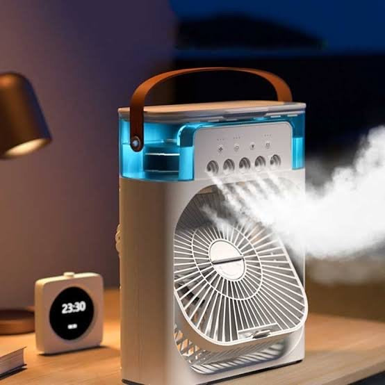Aqua Breeze Hydro Cooling Portable Air Cooler with Led Lights (Electric Operated)