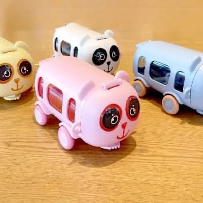 Panda Bus Design Water Bottle For Kids