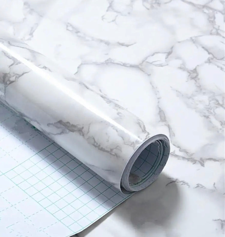 200*60cm Marble Printed Sheet for Kitchen Home Peel & Stick Walpaper Multipurpose