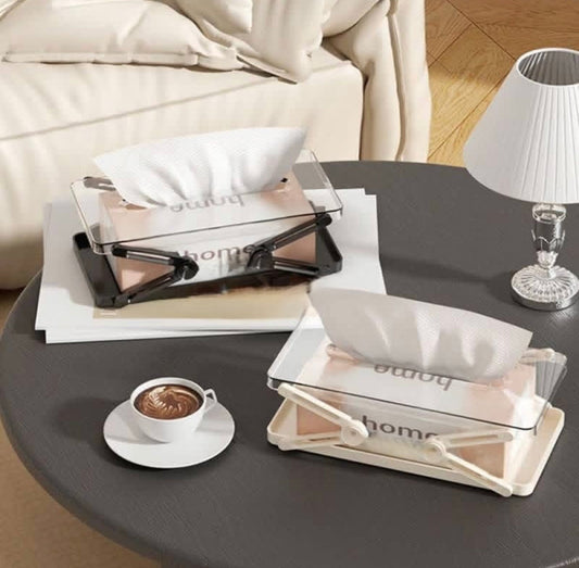 Acrylic Expandable Tissue Box