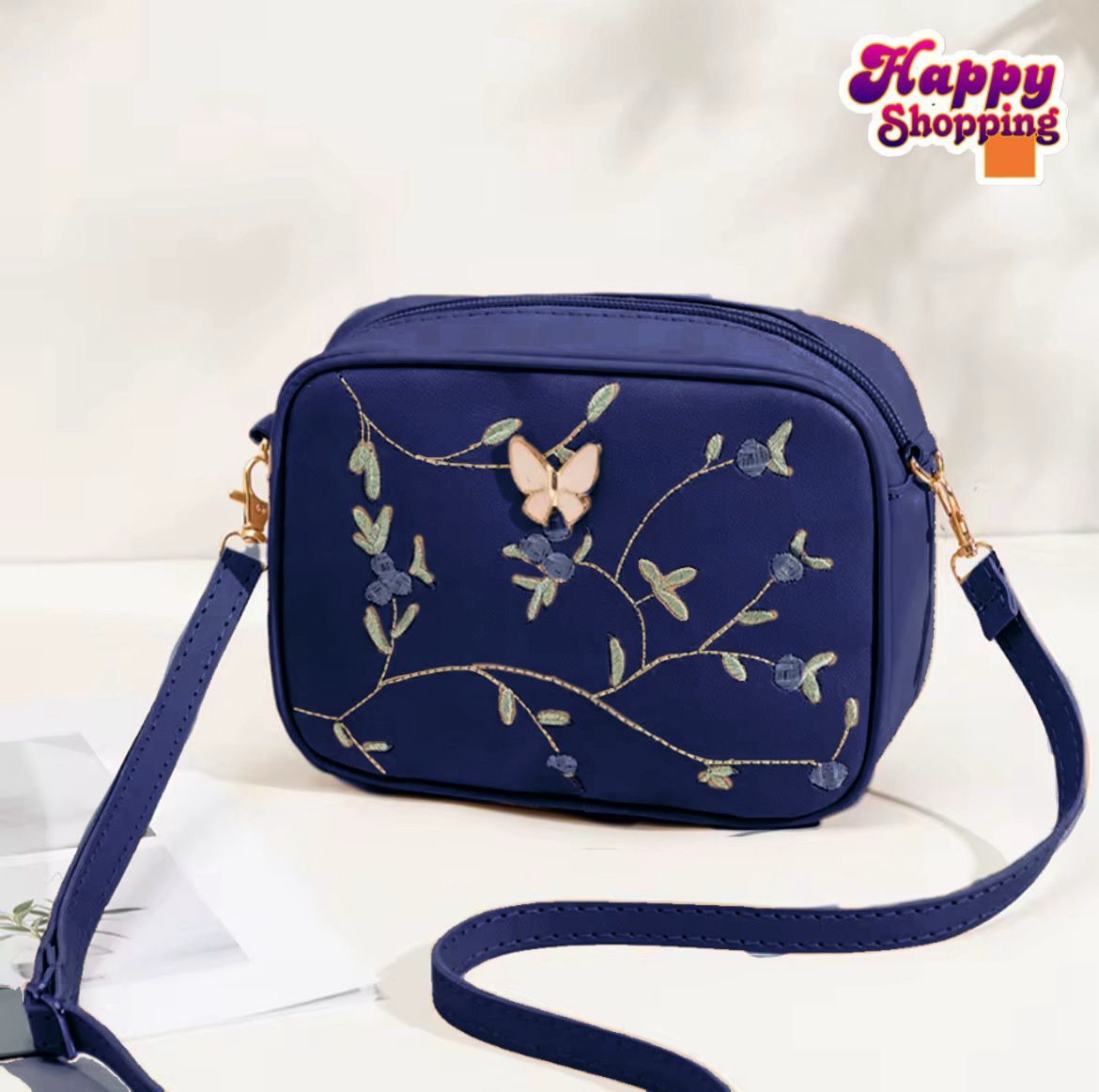 Embrioded Stylish Crossbody Bag for Girls