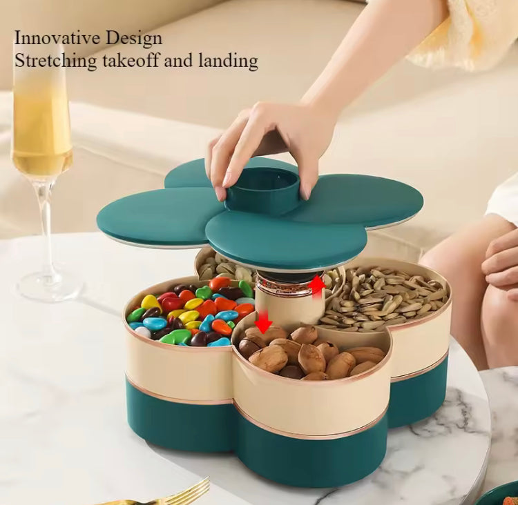 Double Layer Rotating Heavy  Dry Fruits