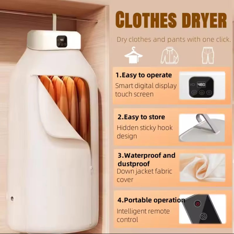 Portable Electric Clothes Dryer
