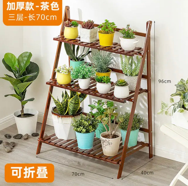 Wooden 3 Layer Stand for Home Decor