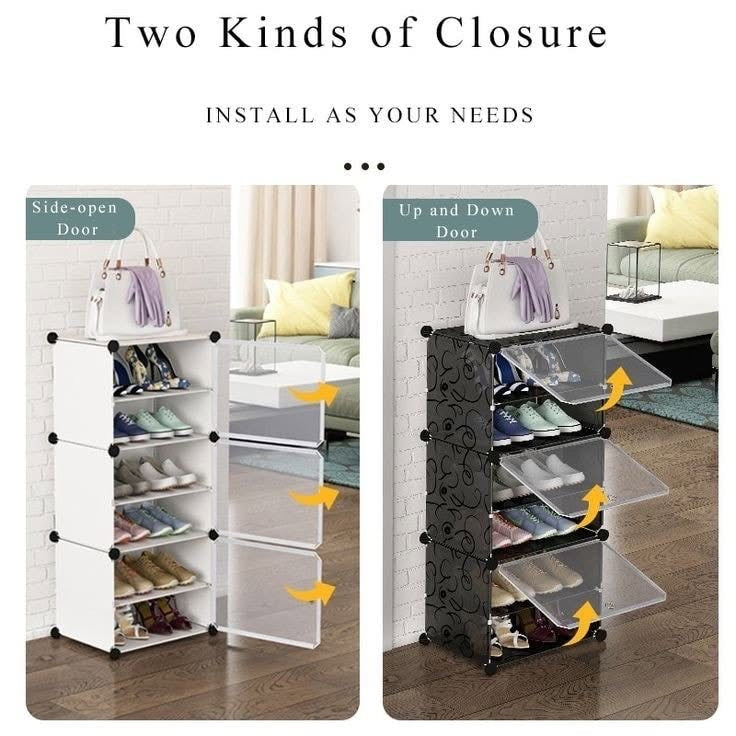 Modern Metal Shoe Cabinets Rack for Living Room