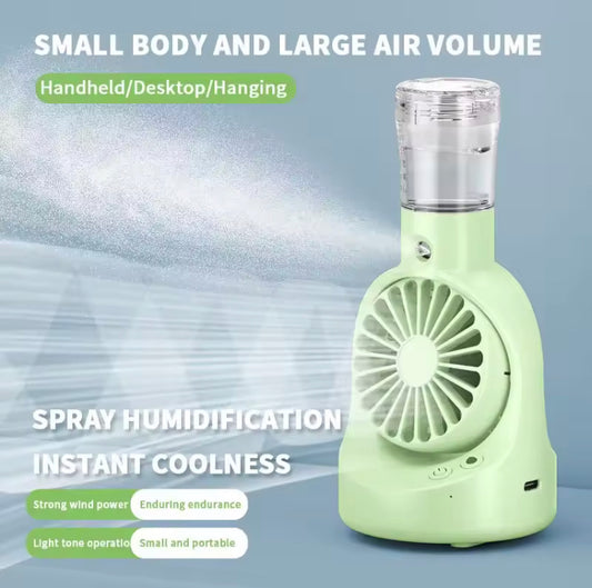 Handheld Mist Spray Fan