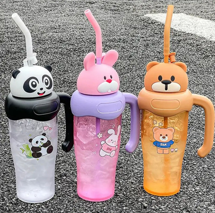 750ml Tumbler Mug with Straw for Kids
