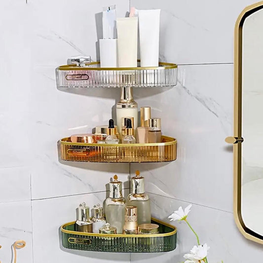 Wall Mounted Bathroom Corner Shelf