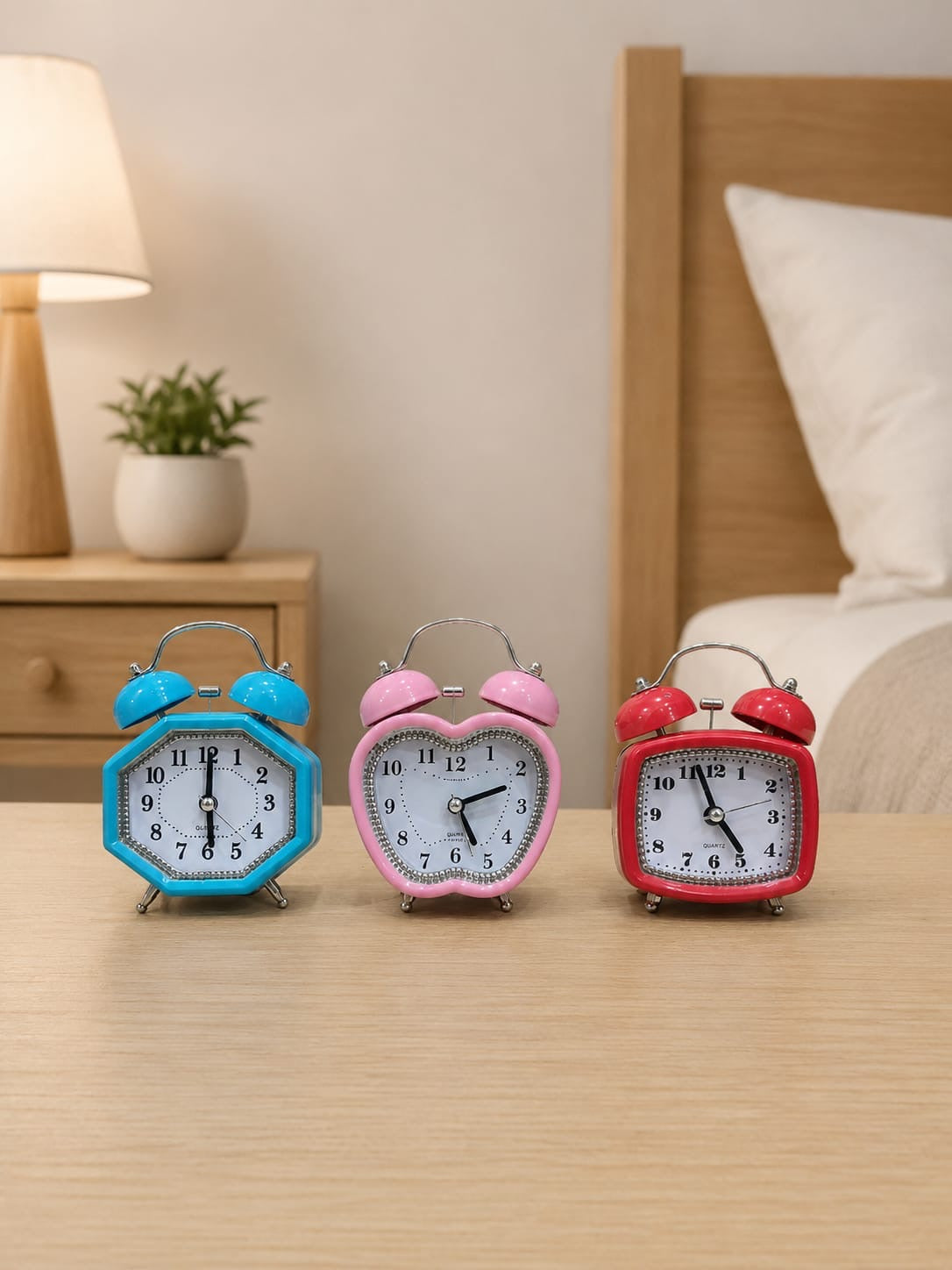 Metal Alarm Clock for Home & Office
