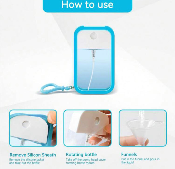 1 Pc Portable Perfume Spray Bottle