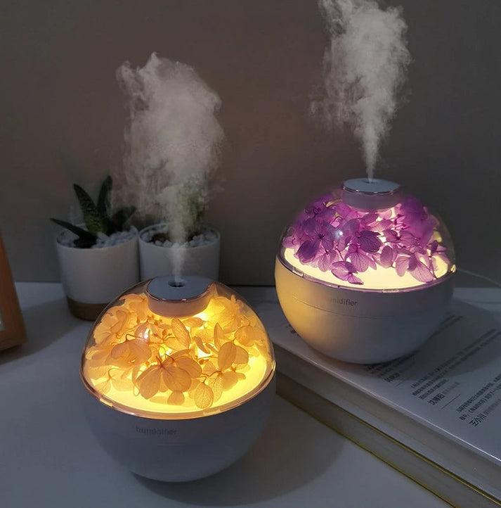 Flower Design Diffuser Humidifier