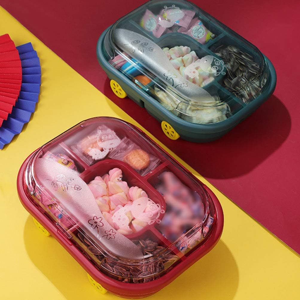 Car Style Multi Grids Candy Box with Lid & Gift Box Packaging