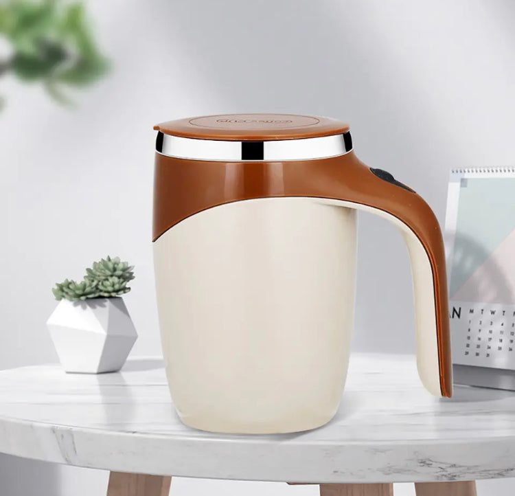 Self Stiring Stainless Steel Insulated Mug