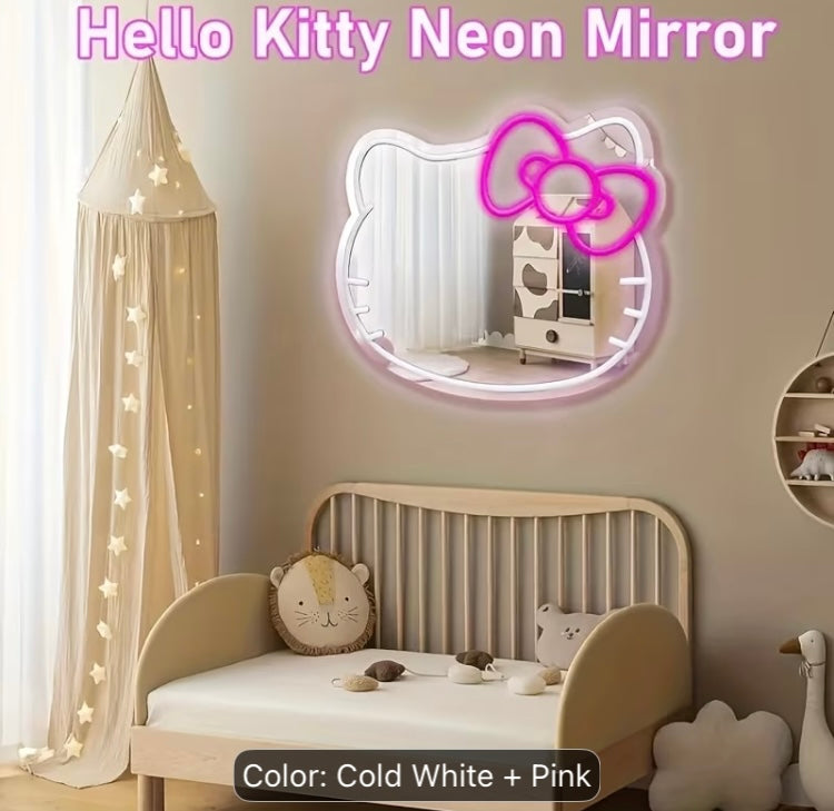 Wall Mounted Vanity LED Mirror with Soft Glow Light