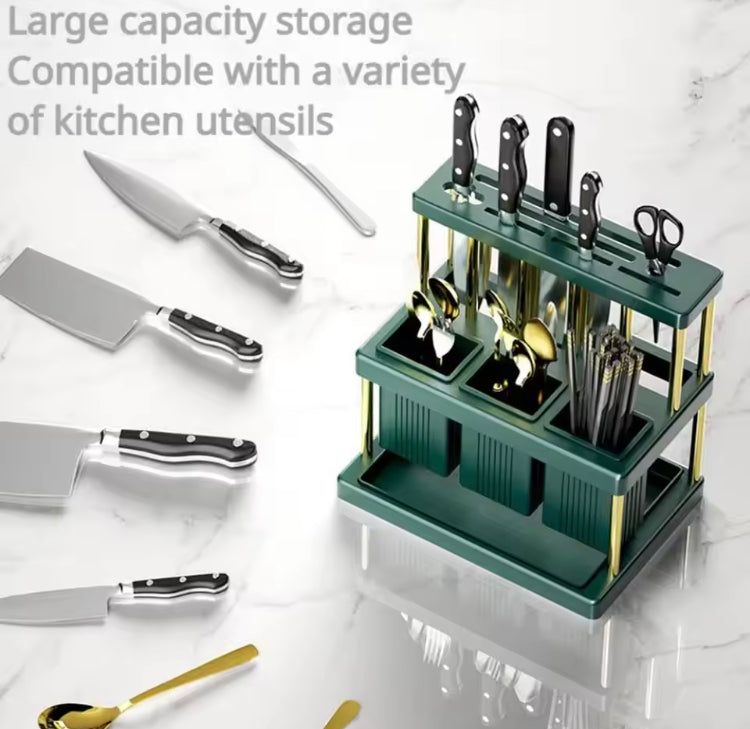 Large Capacity Kitchen Cutlery Holder Premium Quality