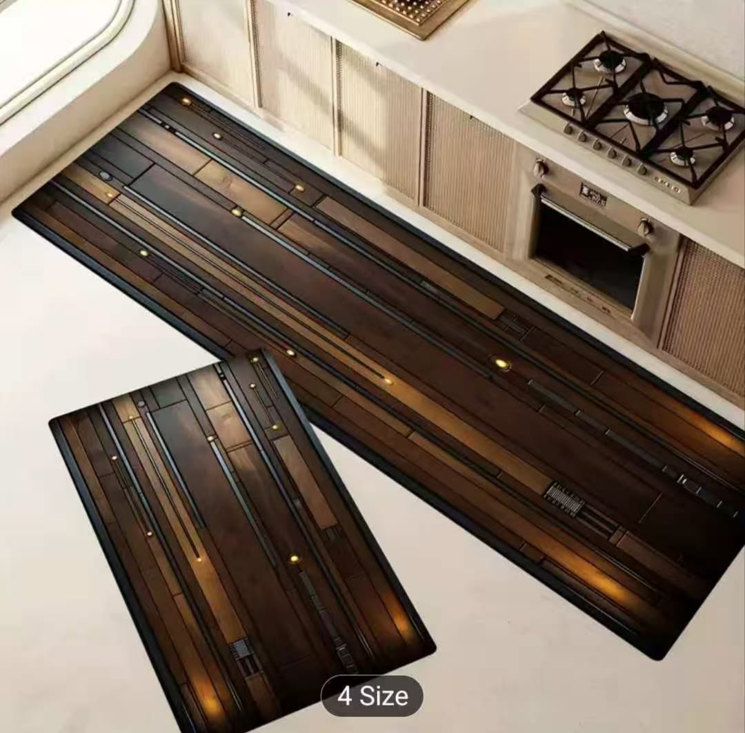 2 Pcs/Set Anti-Slip Super Absorbent Floor Matts