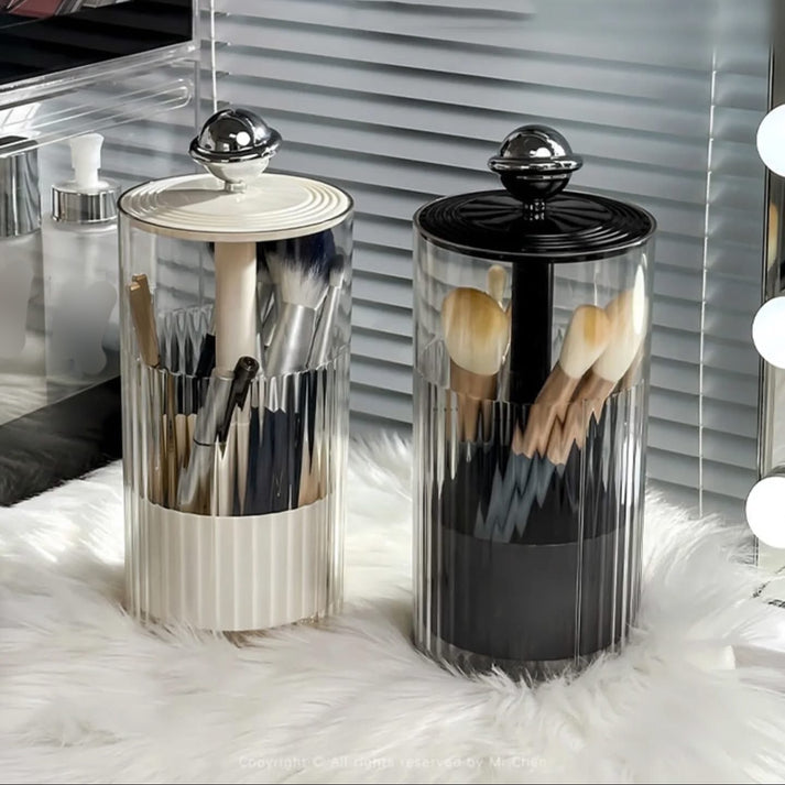 Push Automatic Lifting up Brushes Holder with Lid