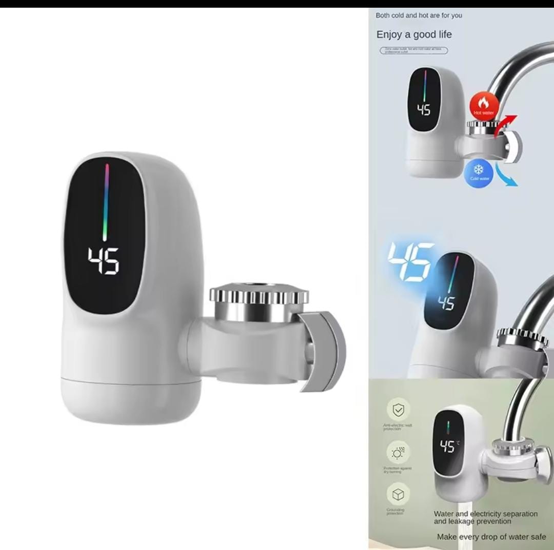 Instant Electric Water Heating Faucet Digital Display Tap