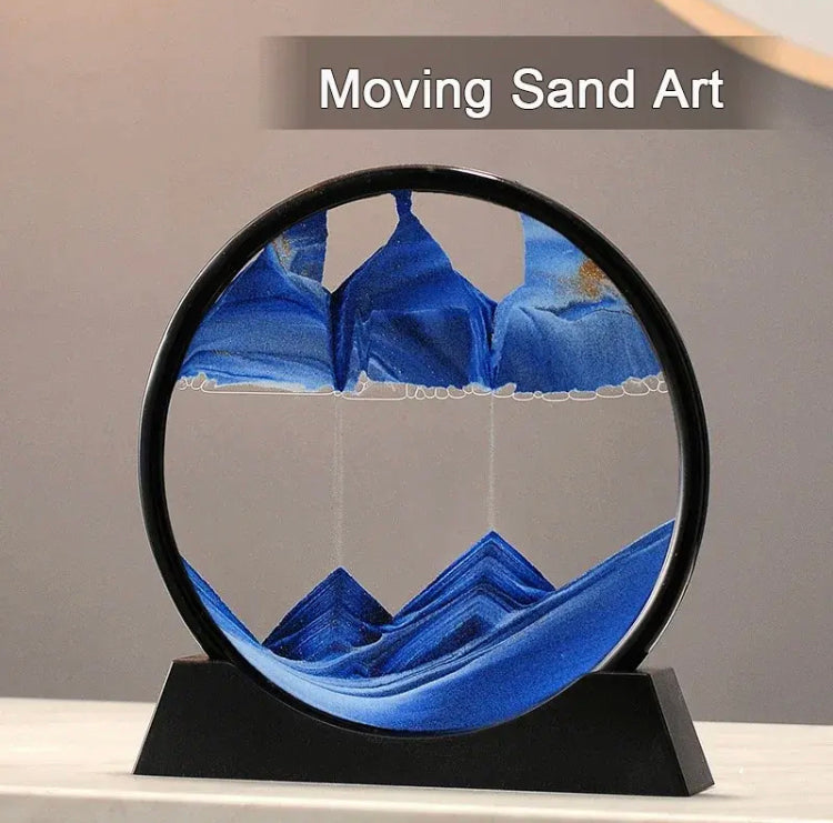 3D Moving Sand Lamp