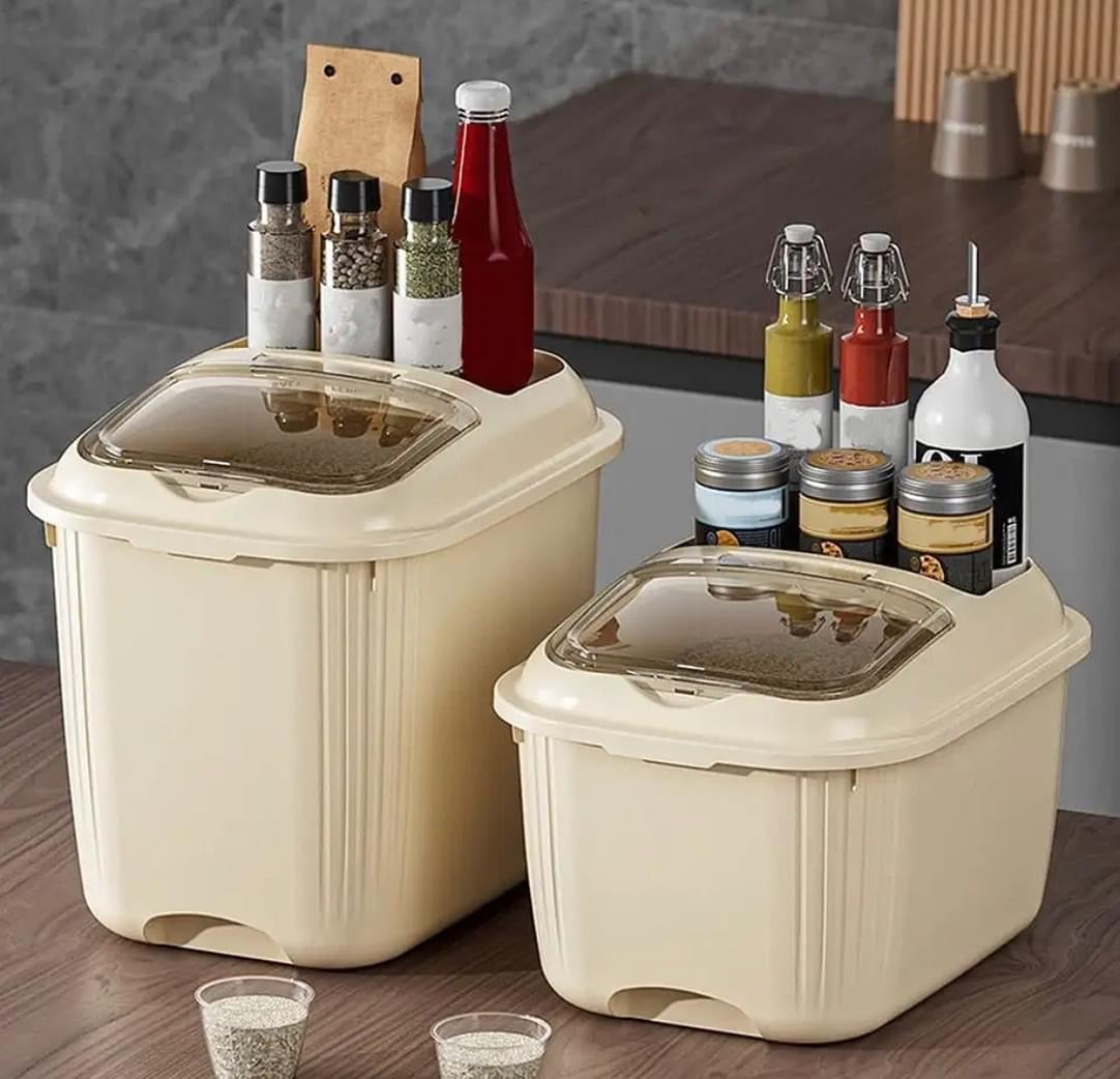 10kg Moisture-proof Rice Grain Storage Bucket