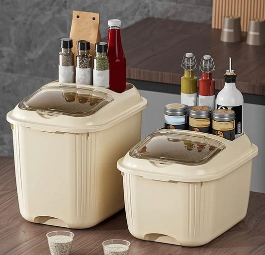 10kg Moisture-proof Rice Grain Storage Bucket