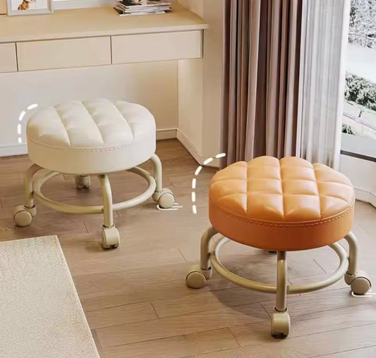 High Quality Rotating Weight Bearing Stool with Wheels