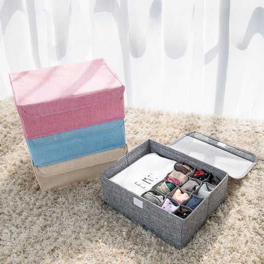 13 Grids Foldable Socks & Undergarments Organizer