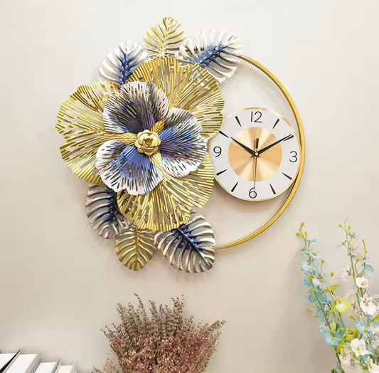 Luxury Nordiac Style Metal Hanging Wall Clock