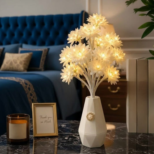White LED Tree Lamp Perfect for Home Decor
