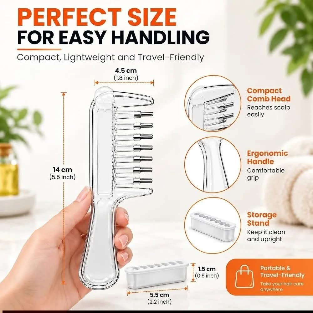 Hair Oil & Serums Applicator Comb